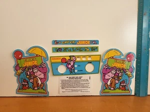 Vorgeschnittene Aufkleber für elektronische Coleco Tischplatte Markade Donkey Kong Jr, Junior. - Bild 1 von 1