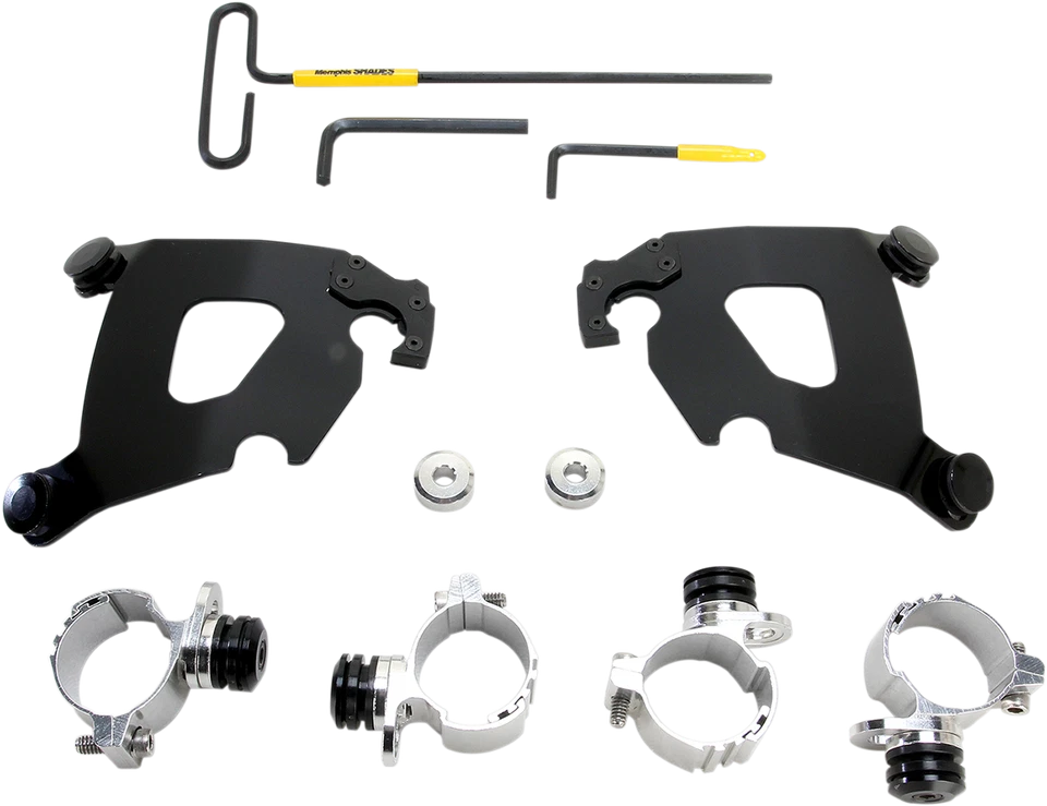 Kit de montaje de bloqueo de gatillo Memphis Shades para carenado de café MEB2007 Foto 1 de 1