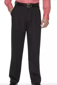 NWT Croft & Barrow Dress Pants Men 40X36 Classic Fit Easy Care Pleated Big Tall - Picture 1 of 6