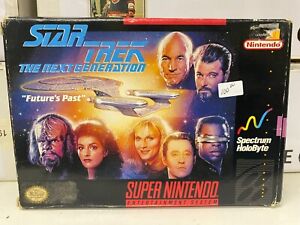 Star Trek The Next Generation Super Nintendo Game "Future's Past"