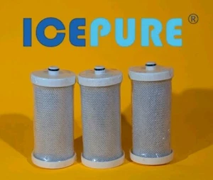 Icepure RFC 2300A 300 Gallons Refrigerator Water Filter Set Of 3 - Picture 1 of 2