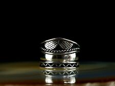 Anello argento 925 anello a nastro modello 17,8 mm - moderno e adatto all'uso quotidiano 