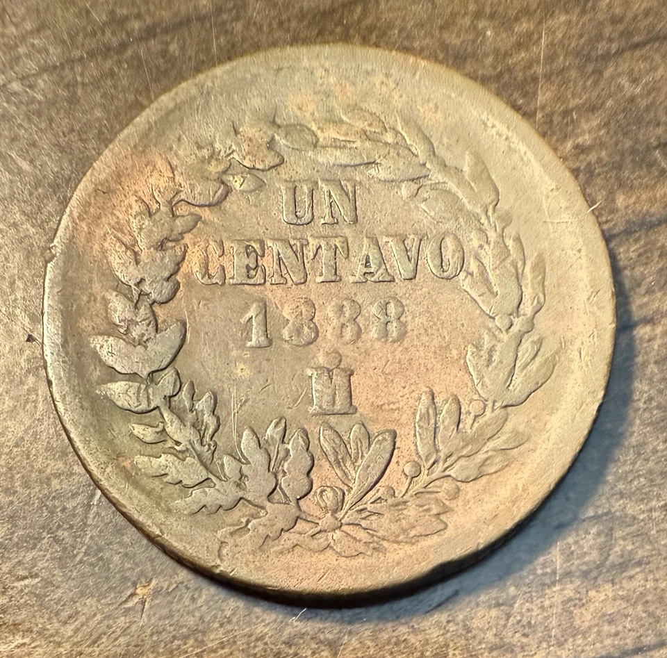 México 1888 1 centavo  Foto 1 de 2