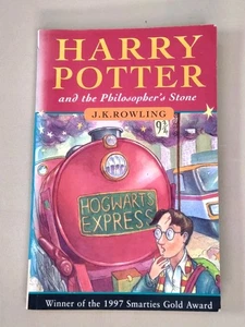 Early Harry Potter & The Philosophers Stone Paperback Book, Young Wizard 1997 - Imagen 1 de 4