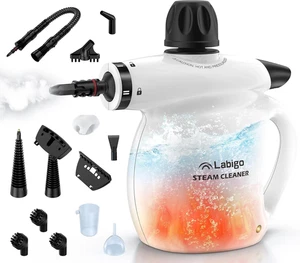 Limpiador de vapor portátil vapor presurizado 13 piezas multiusos para el hogar - Imagen 1 de 12