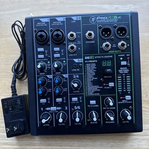 Mackie ProFX6v3 6-Channel Professional Mixer w/ Power Supply - Picture 1 of 5