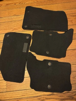 2023 Jeep Wrangler 4xE JL 2door Premium Carpet Floor Mats Factory Mopar New Oem - Image 1 of 3