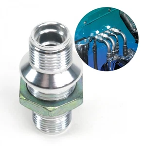 Direct Connect Ac Bulkhead with Jam Nut -8 An zirgo ZFAC1 rat hot truck custom  - Bild 1 von 5