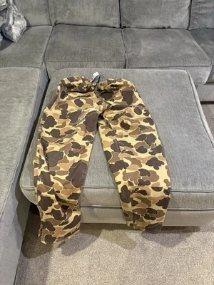 Pantalones de Caza Camuflaje Columbia Goretex De Colección Para Hombres MD Piel de Rana Pato Camuflaje Años 90 Foto 1 de 4