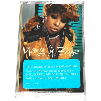 Mary J. Blige - No More Drama (Cassette Tape 2001) R&B Soul Funk NEW SEALED - Image 1 of 4