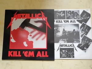 Metallica Kill' 'em All 1983 UK Music For Nations Vinyl 1st Press + Innersleeve - Picture 1 of 8