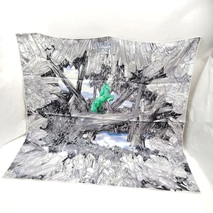 Hermes scarf Carre 90 La Vallee de Cristal Grays Silk100% 4522317 - Picture 1 of 11