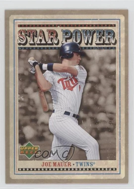 2007 Upper Deck Star Power Joe Mauer #SP-JM HOF - Image 1 of 2