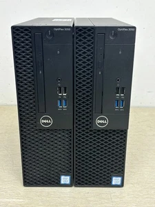 2x Dell OptiPlex SFF 3050 i5-7500 8GB Ram 128GB SSD Windows 10 Pro Desktop (Lot) - Picture 1 of 8
