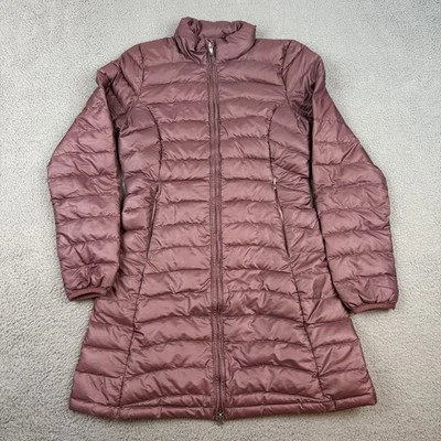Jaqueta Patagonia Parka feminina XS casaco acolchoado zíper completo isolado inverno - Imagem 1 de 4