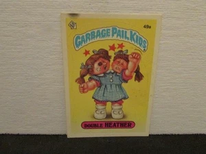 GARBAGE PAIL KIDS Double Heather - Picture 1 of 5