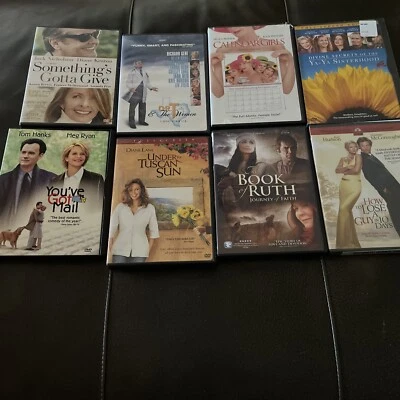 Romance DVD Lot of 8  Chick flicks Love Stories Most New - Image 1 of 4