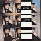 Helen Terry Come On and Find Me 7" vinyl UK Virgin 1986 B/w reach out pic sleeve