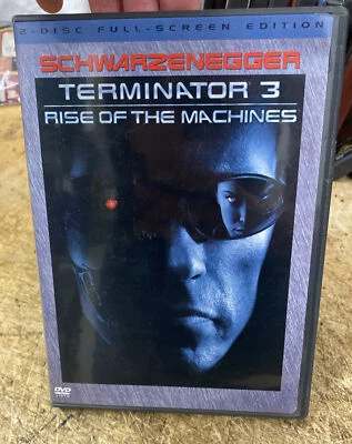 TERMINATOR 3 RISE OF THE MACHINES DVD Schwarzenegger Full screen & spec. feature - Image 1 of 4