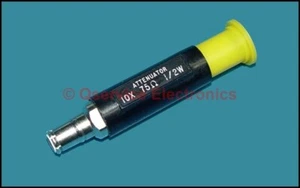 3 PCS Tektronix 011-0061-00 Attenuator 10X 75 OHM 1/2 Watt - Picture 1 of 3