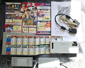Tatsunoko vs. Capcom Cross Generation of Heroes TvS Arcade PCB w/Sega IO Jamma - Picture 1 of 3