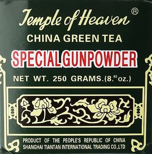 Temple Of Heaven - 100% puro té verde chino - té suelto especial de pólvora-200 g - Imagen 1 de 4