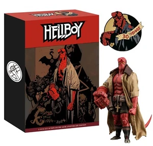 (2025) NEW Mike Mignola HELLBOY 30TH ANNIVERSARY 1:12 scale FIGURE MIB! - Picture 1 of 4