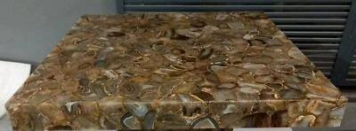 12" Marble Table Top Coffee center corner Inlay agate Home Decor antique k88 - Image 1 of 3