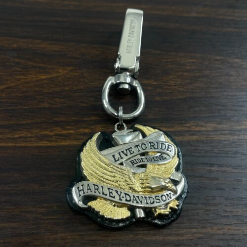 Harley-Davidson Key Chain With Metal Harley Davidson Clasp 2007 Live To Ride