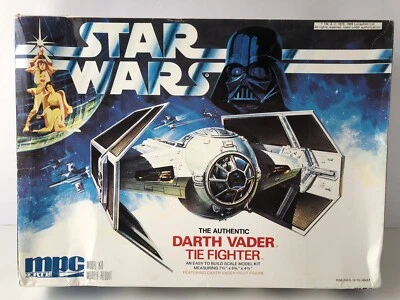 Darth Vader Tie Fighter Star Wars Model Kit MPC  8916 Commemorative Edition  - Image 1 of 4