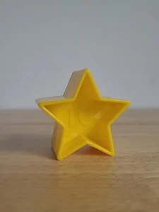 Tupperware TupperToy Shape-O-Ball Sorter Yellow Star Replacement Parts Shape #10 - Picture 1 of 4
