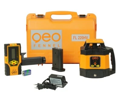 geo-Fennel Profi Baulaser Rotationslaser FL 220 HV (LK2) mit Empfänger FR 45 - Bild 1 von 4