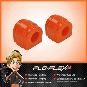 Arbustos de barra antivuelco delanteros BMW E46 27 mm en poliuretano Flo-Flex - Imagen 1 de 2