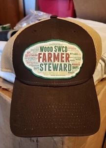 Fitted Large/XL New ERA  Wood SWCO Farmer Steward Hat Ohio Soybean Council OSU - Picture 1 of 6
