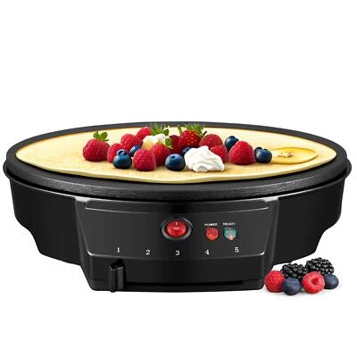 Crepes Maker Galettes Crepes Maschine Crepes Pfanne Crepesmaker Creperie - Bild 1 von 4