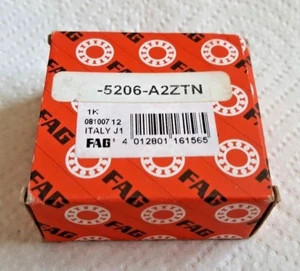 Neu FAG 5206-A2ZTN Schrägkugellager 1E1308 - Bild 1 von 1