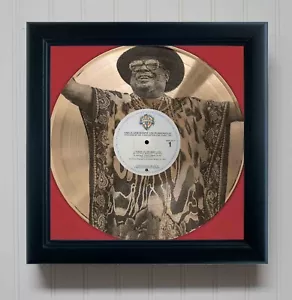 George Clinton Funkadelic Gold Record Etched LP Shadowbox Display - Picture 1 of 4