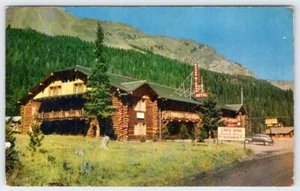 POSTAL DE COLECCIÓN SILVER GATE MONTANA RANGE RIDERS LODGE HOTEL CAFÉ BAR AÑOS 50 - Imagen 1 de 2