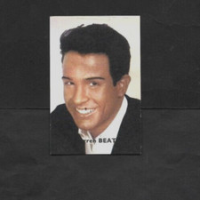 Late 1960's Victoria Chocolates #489 WARREN BEATTY Movie Star Card