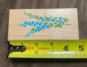 Stechpalmen, große blaue Blumen, Gummistempel Stampin up Stempel in up - Bild 1 von 3