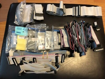 Vintage 30+ pc Computer Ribbon Cable Lot 26/34/36/40/50pin Various Sizes/Types!! - Image 1 of 4