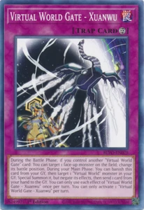 Virtual World Gate - Xuanwu x3 BLVO-EN075 YuGiOh! 1st Edition Common - Picture 1 of 1