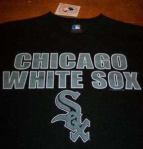 VINTAGE STYLE CHICAGO WHITE SOX MLB T-Shirt MENS LARGE NEW w/ TAG - Picture 1 of 3