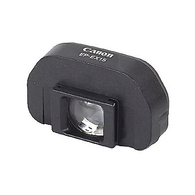 New Canon EP-EX15 Eyepiece Extender for Select Canon EOS Cameras - Image 1 of 1