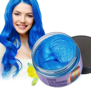 Hágalo usted mismo Color de Cabello Cera Tinte de Barro Crema Modelado Temporal 8 Colores Cosplay Mágico Unisex - Imagen 1 de 17