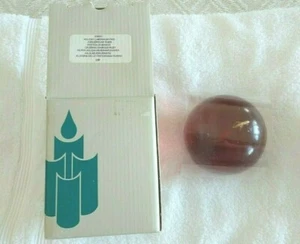 Partylite Holiday Cheer/rubinrote Kugelkerze 2 3/4" - Bild 1 von 5