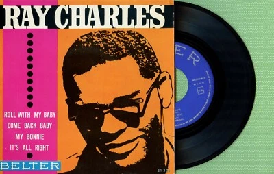 RAY CHARLES / Roll With My Baby / BELTER 51.321 Pressing Spain 1963 EP VG+ - Image 1 of 4