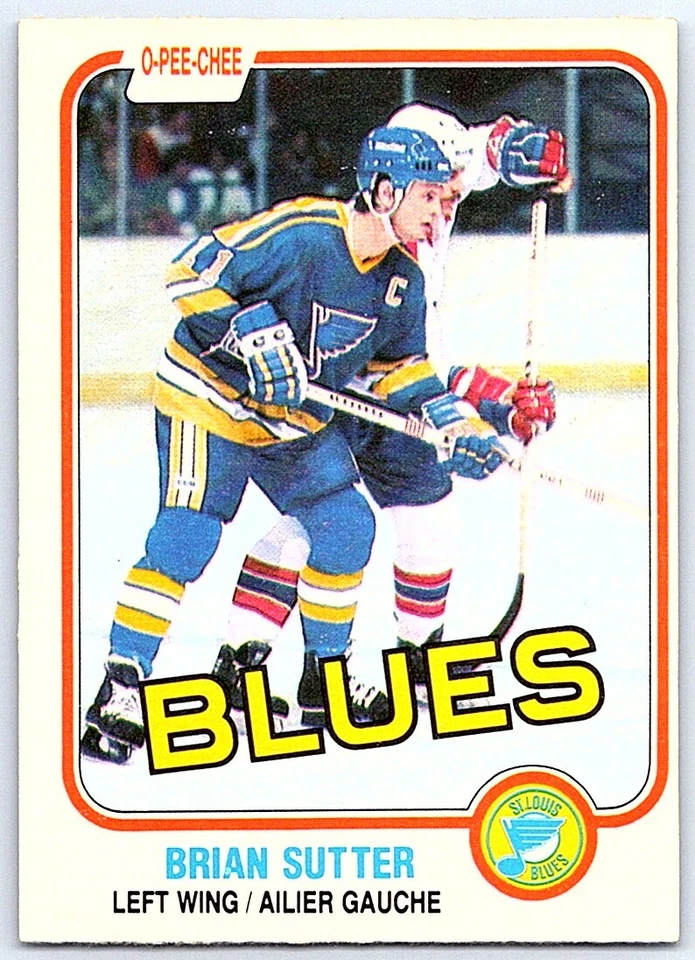 1981-82 O-Pee-Chee Brian Sutter St. Louis Blues #297 - Image 1 of 2