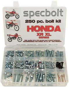 Kit de pernos Honda XR80 XR100 XR185 XR200 XR250 XR400 XR500 XR600 XR650 R - Imagen 1 de 5