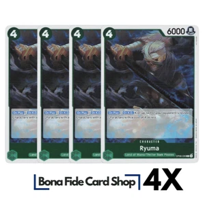 4x Ryuma OP06-036 R Wings Of The Captain One Piece TCG Playset x4 - Picture 1 of 2